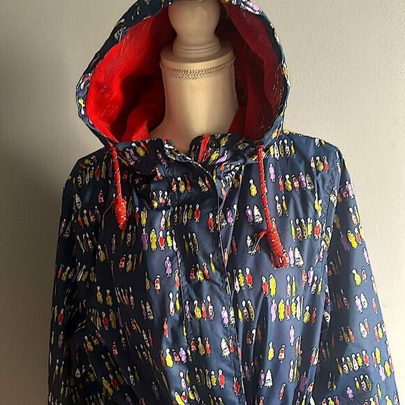 Weird Fish Hooded Raincoat Jacket! - Picture 6 of 16